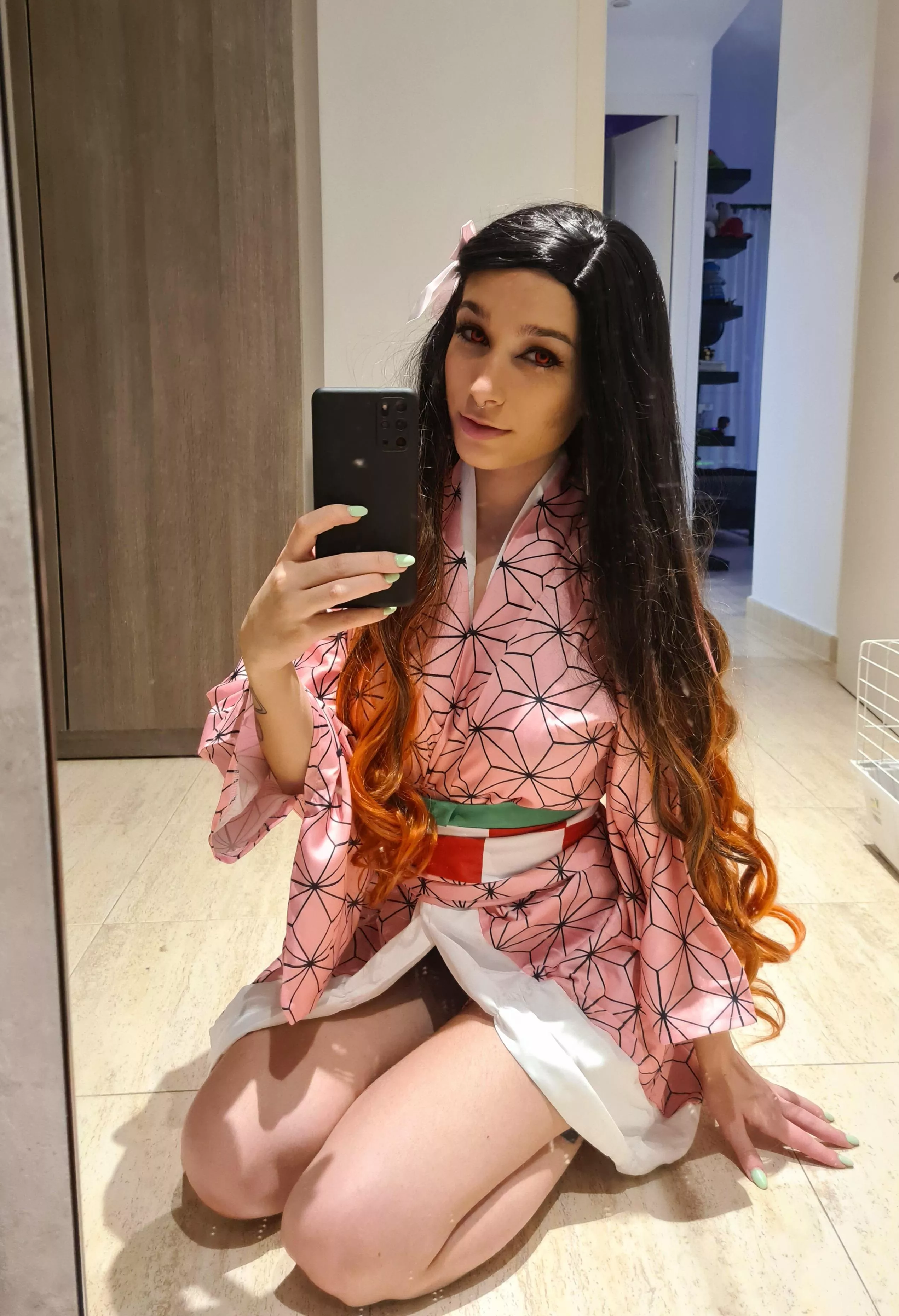 Nezuko cosplay by Akumagirrl