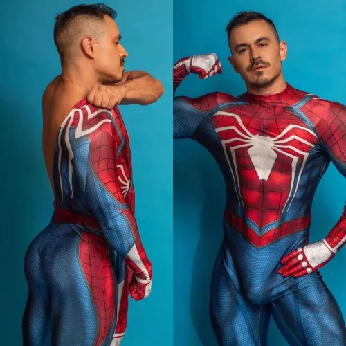 Nice bulge spiderman