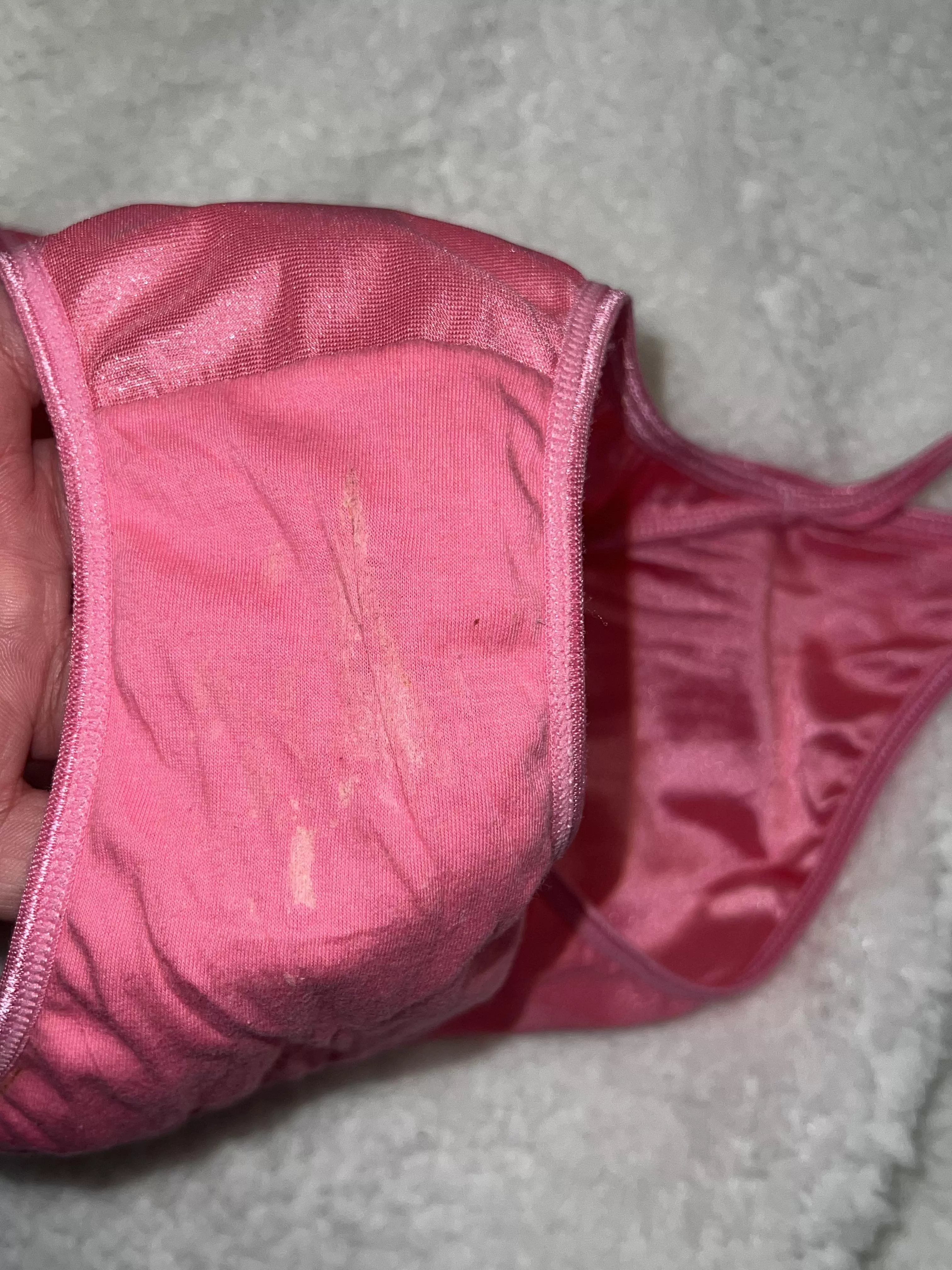 Nice creamy satin panty