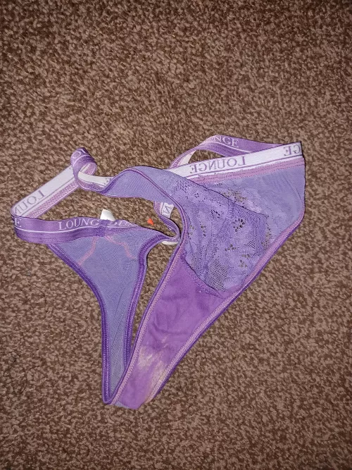 Nice purple thong