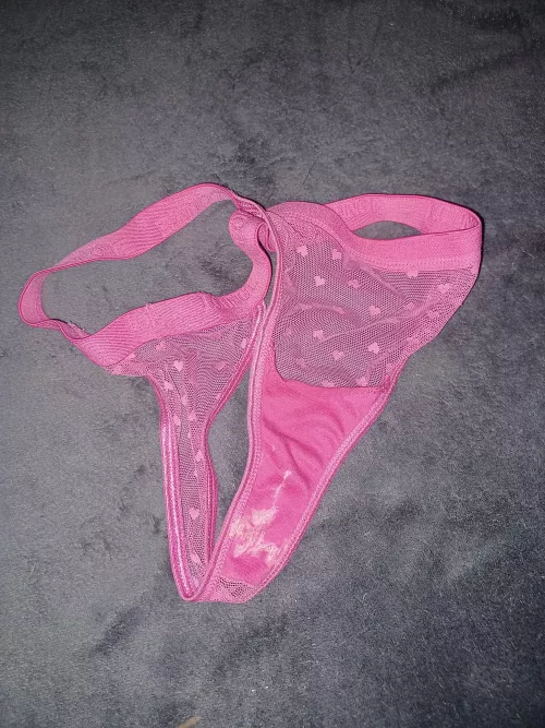 Nice stained thong