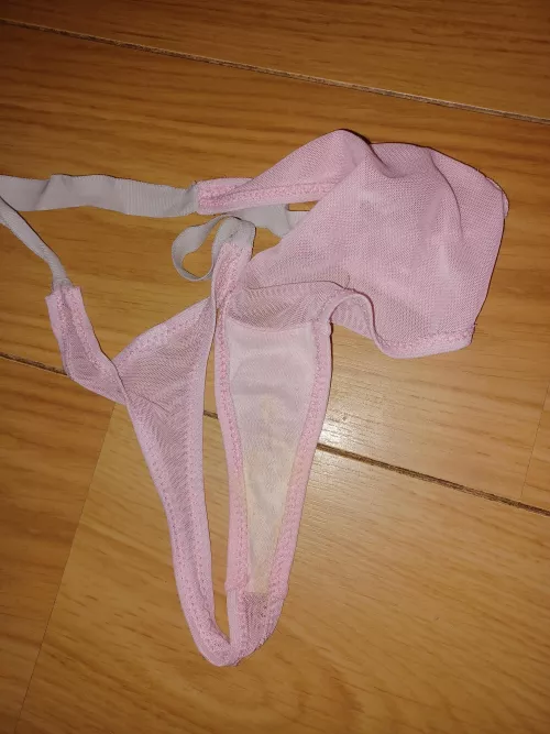 Nice stained thong