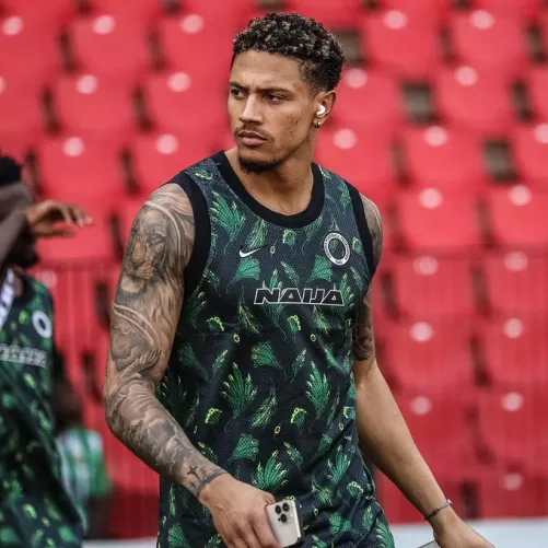 Nigerian football goalkeeper Maduka Okoye