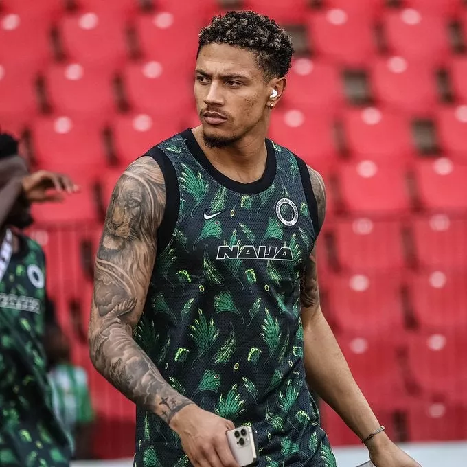 Nigerian football goalkeeper Maduka Okoye