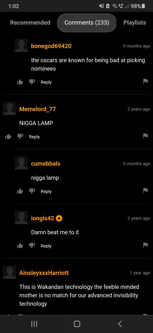 NIGGA LAMP