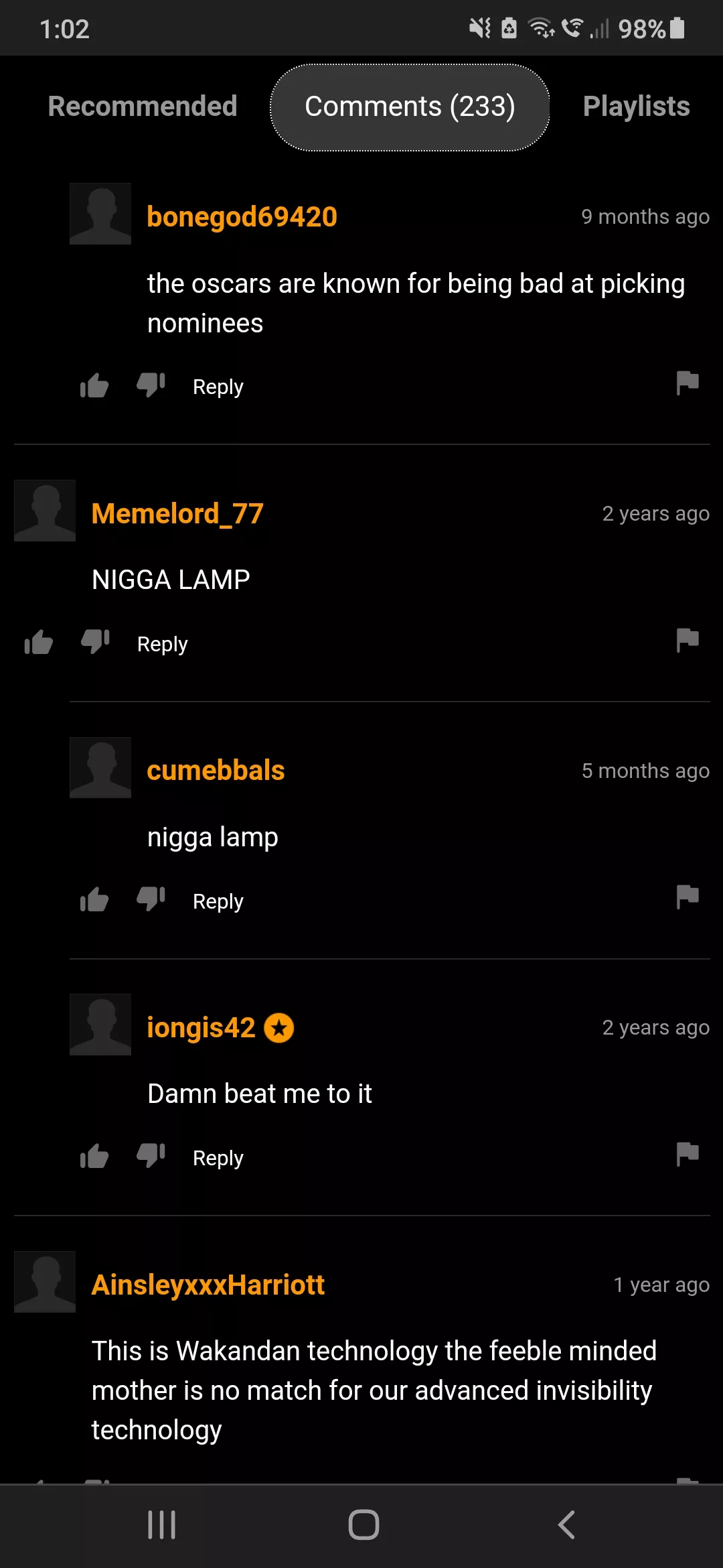 NIGGA LAMP