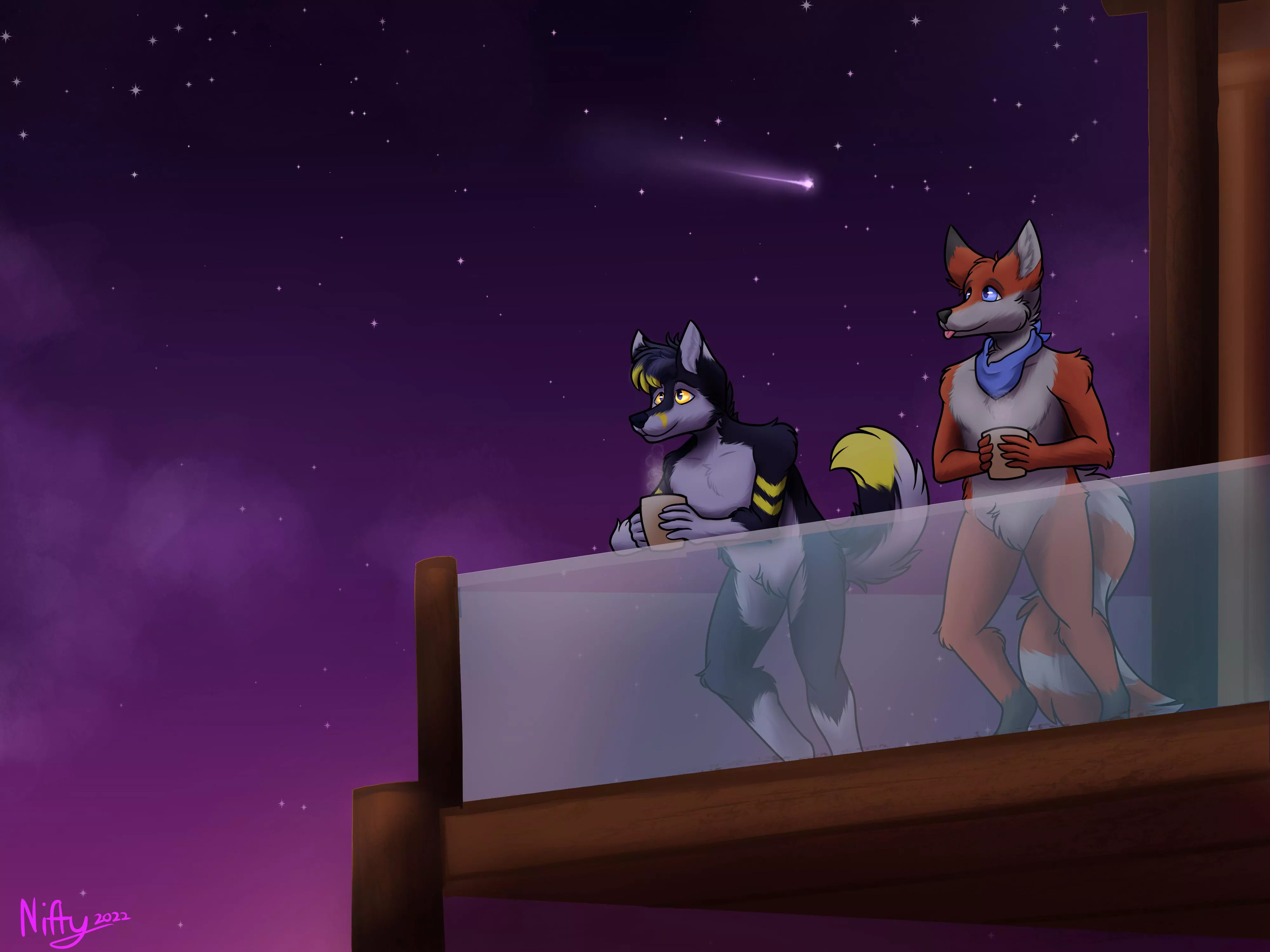 Night Sky! (Art by Me)