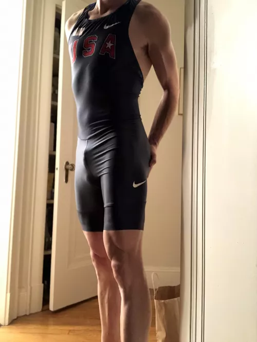 Nike USA track singlet