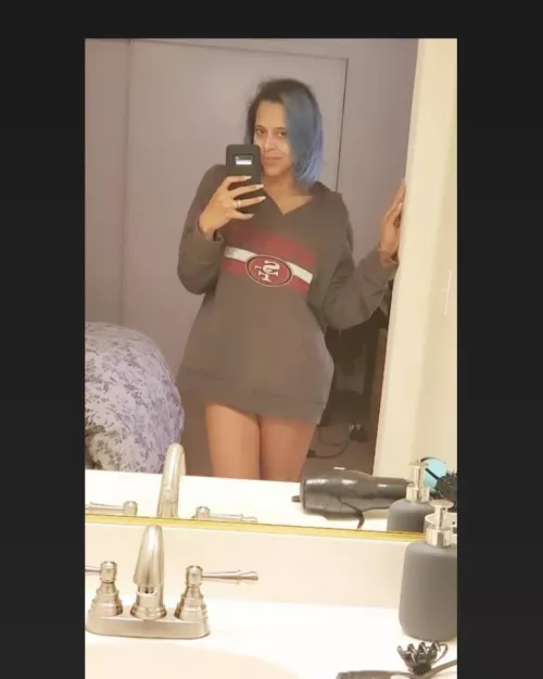 Niner Girl ready for this Vikings game on Sunday ❤💛