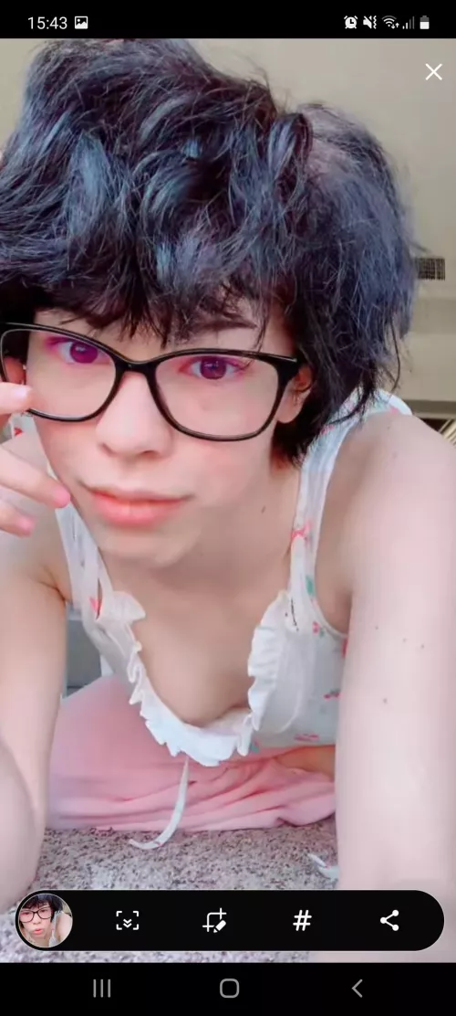 Nip slip on live TikTok