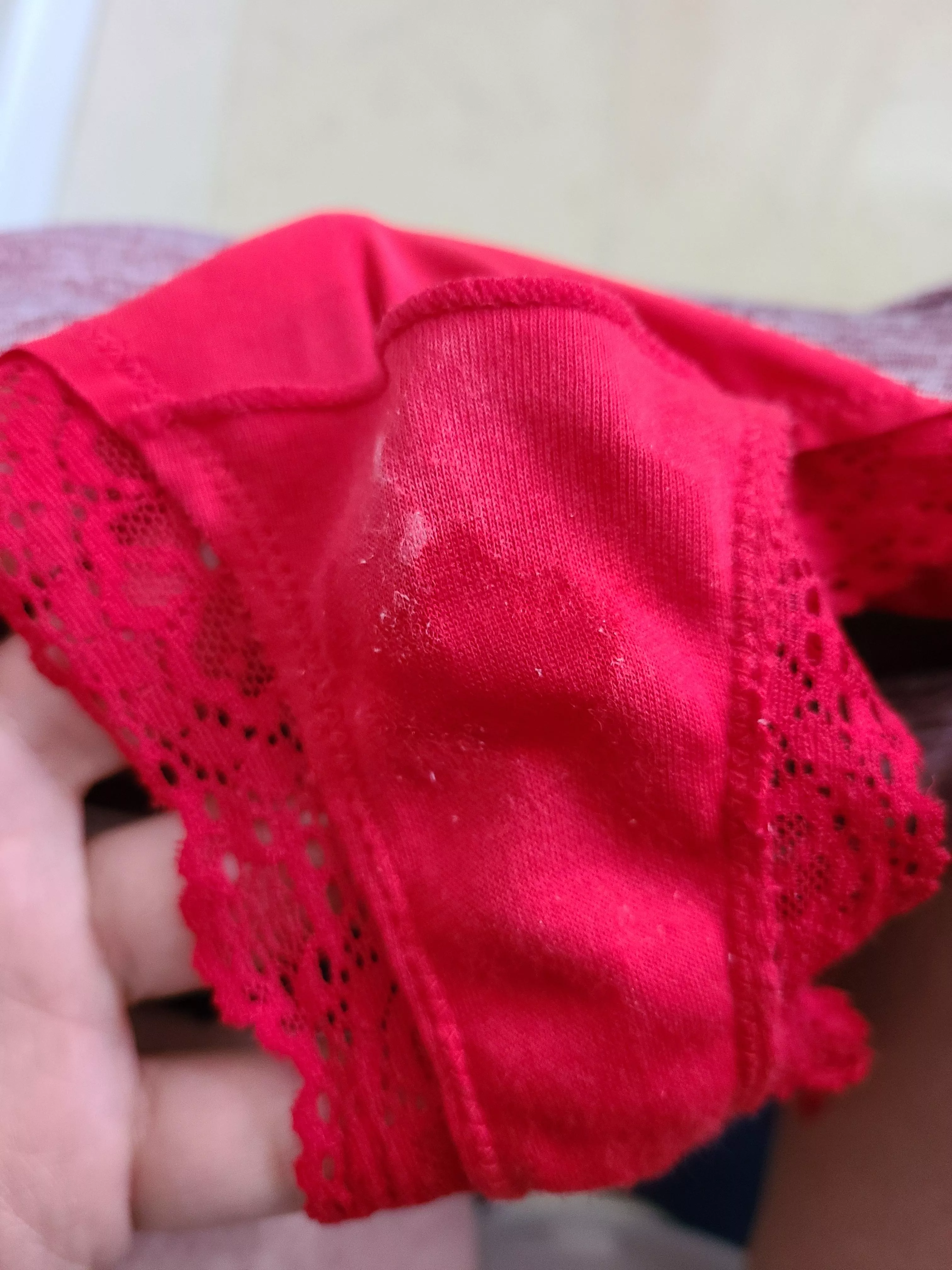 Nipple play and plug = messy panties