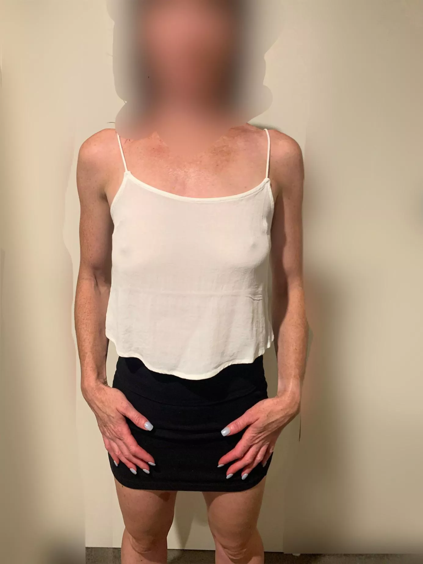 No bra and panties kinda day