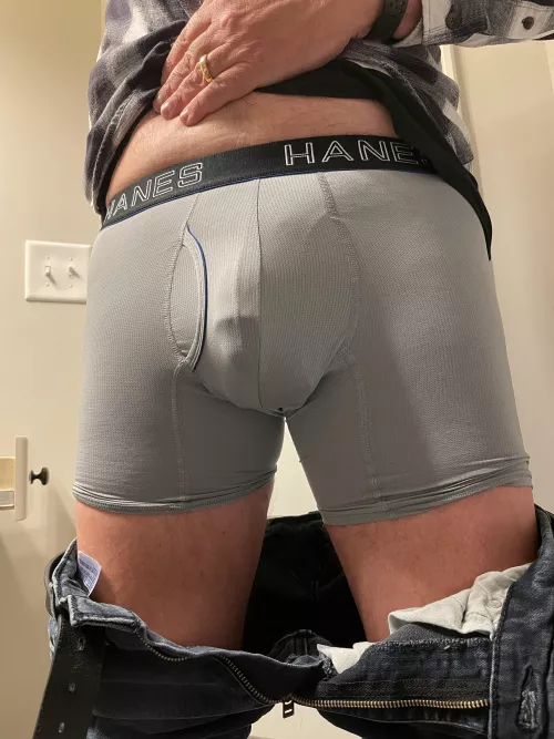 No hiding it in these boxers!