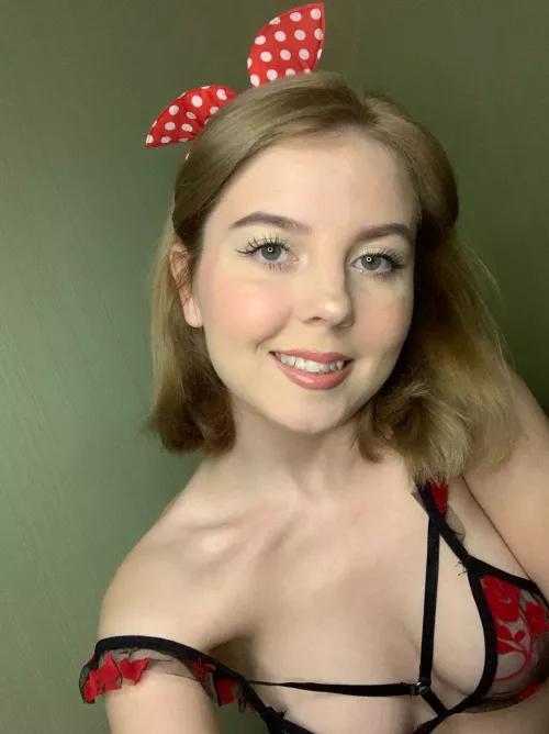 No melanin just shy ☺️