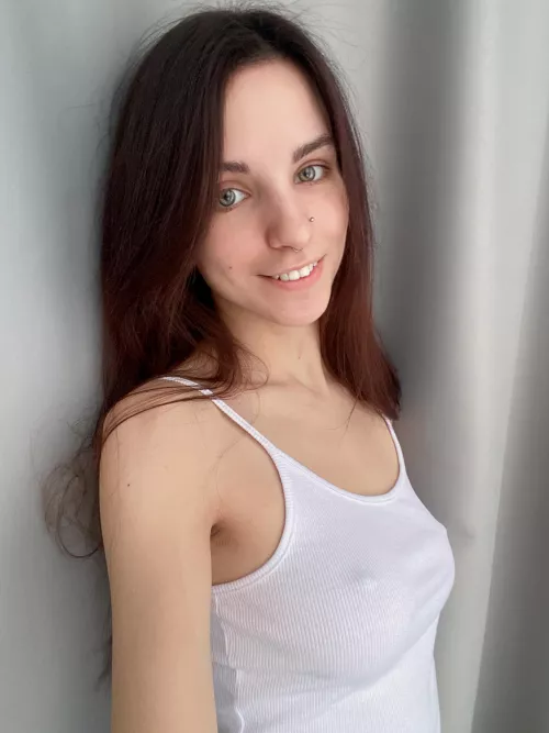 No need for a bra today 😜