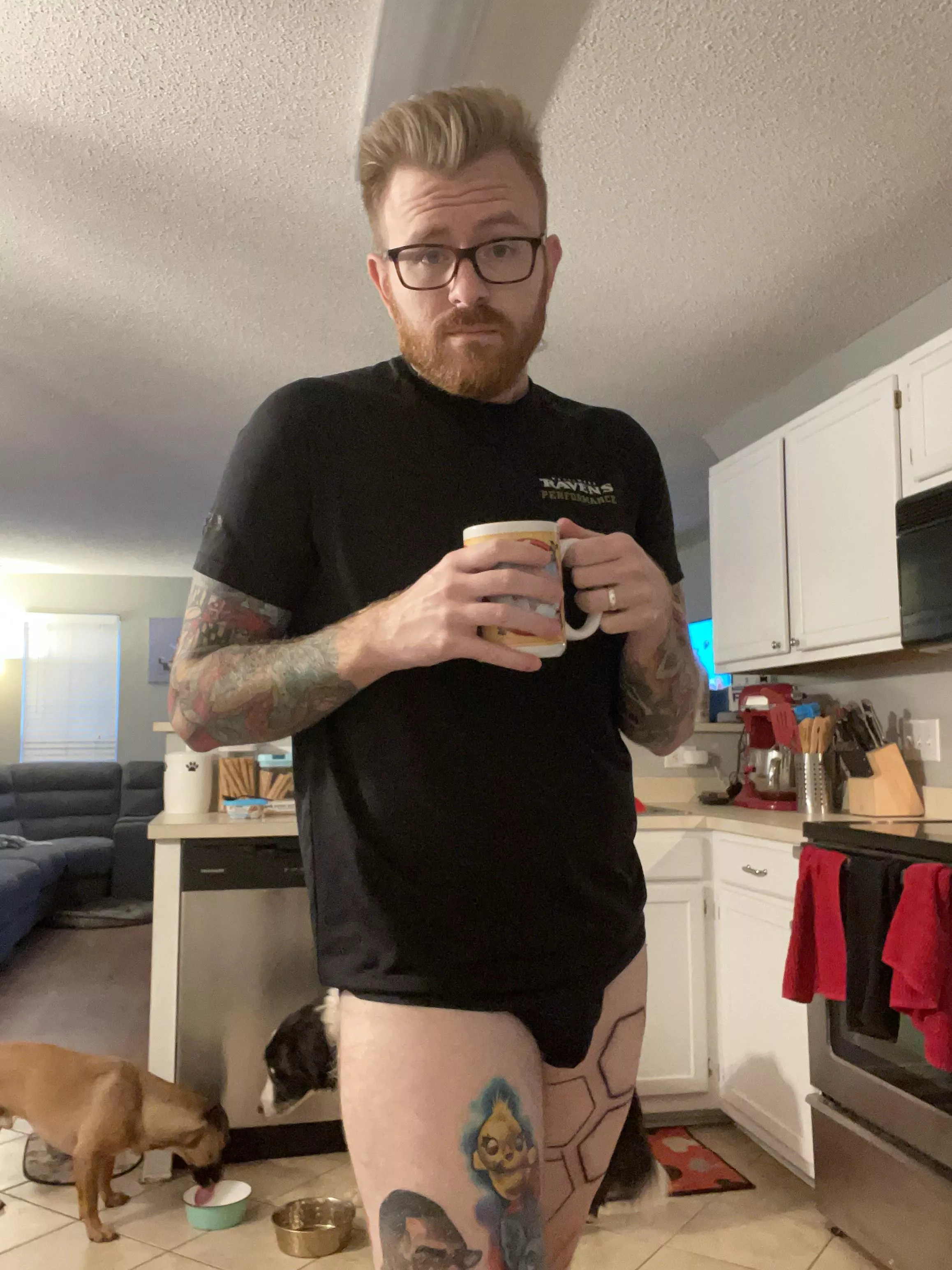 No need for pants on a day like today! No need for pants on a day like today!