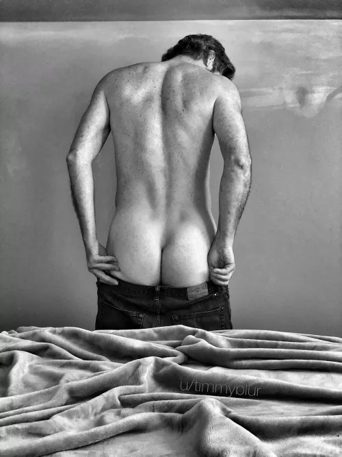 No need to make the bed, we’ll just be messing it up again later…