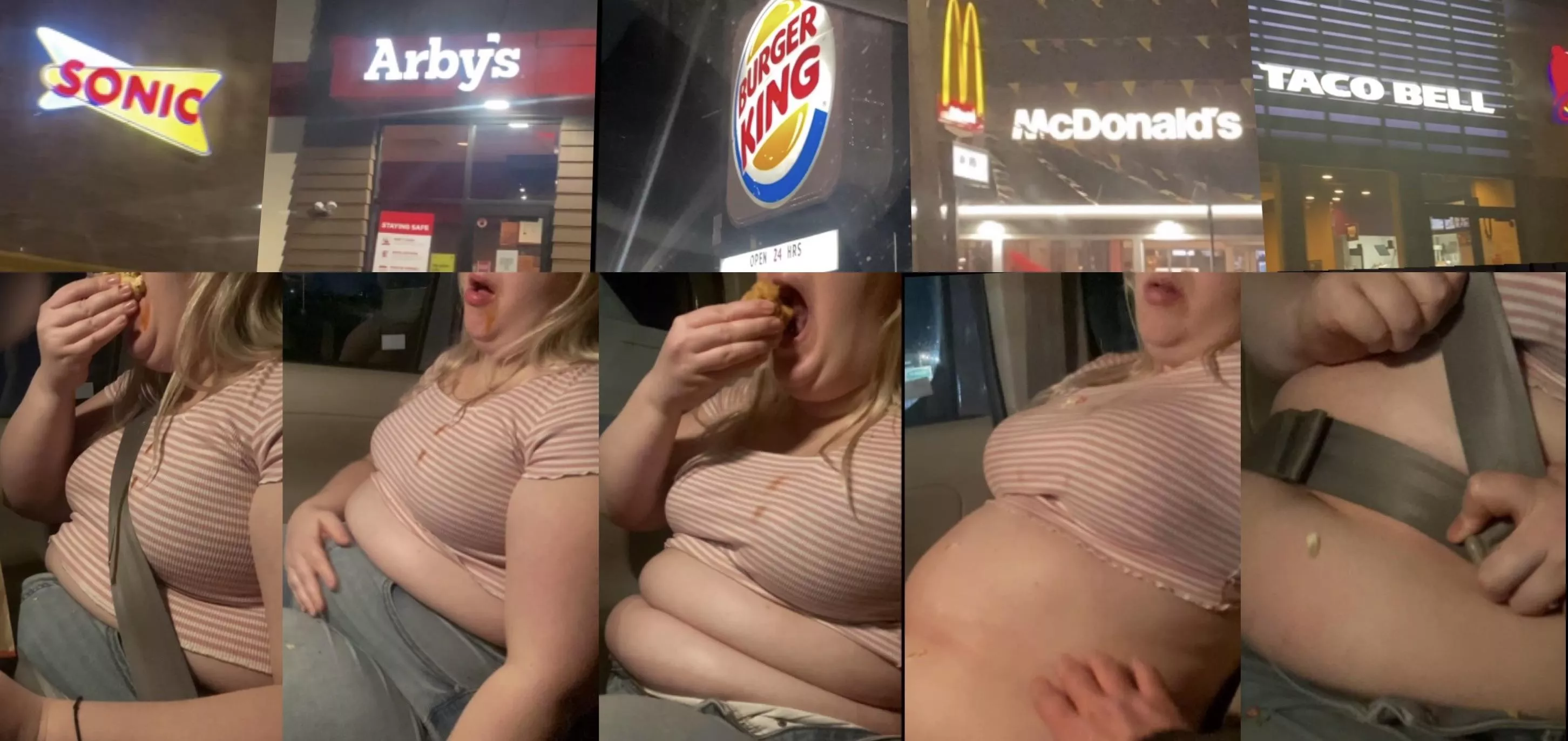 No restaurant was safe that night 😂