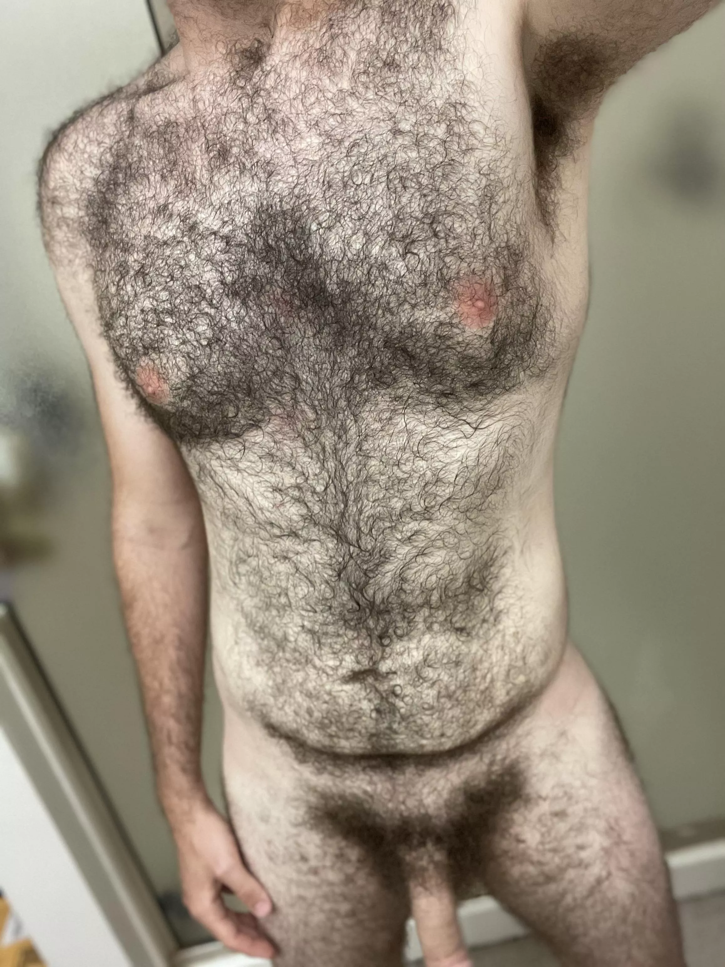 No such thing as “too hairy”, right? No such thing as “too hairy”, right?