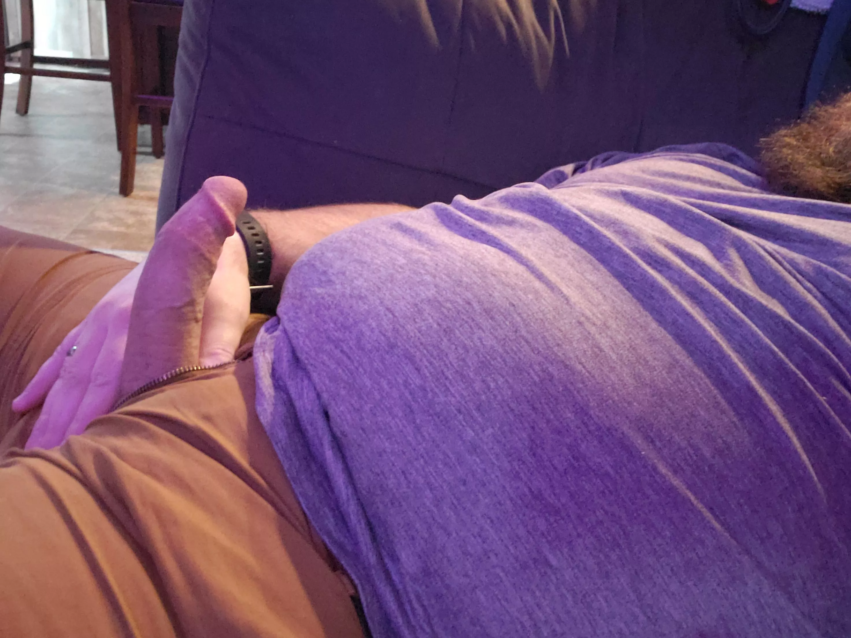 No time to take my clothes off, I need relief NOW