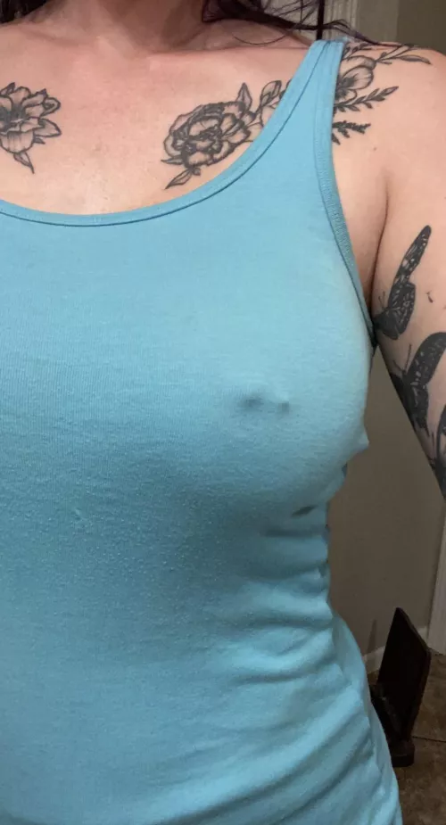 Nobody should have to wear a bra while cleaning
