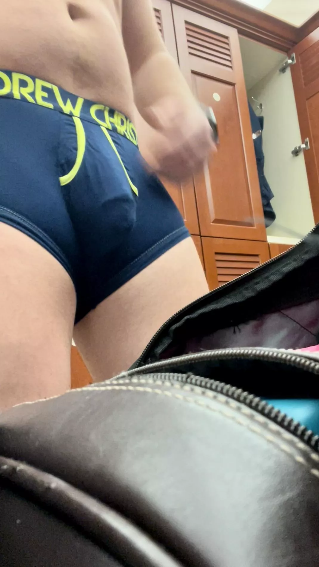 Nobody was around to check out my bulge this am so I guess I’ll share Nobody was around to check out my bulge this am so I guess I’ll share