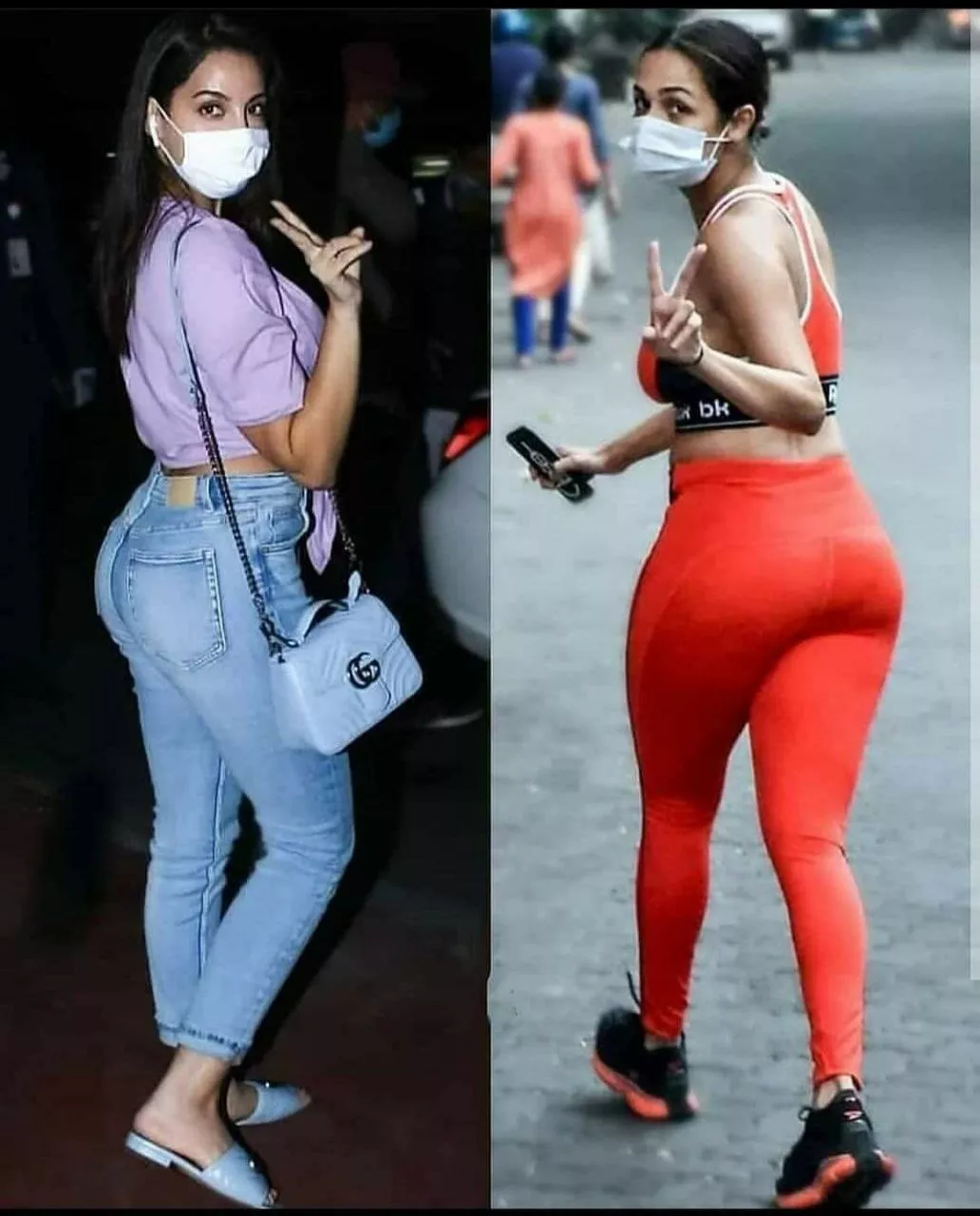 Nora fatehi arms Malaika arora are the babes I can easily go bi for Nora fatehi arms Malaika arora are the babes I can easily go bi for