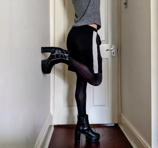 Normally prefer knee-high, but couldn't resist these