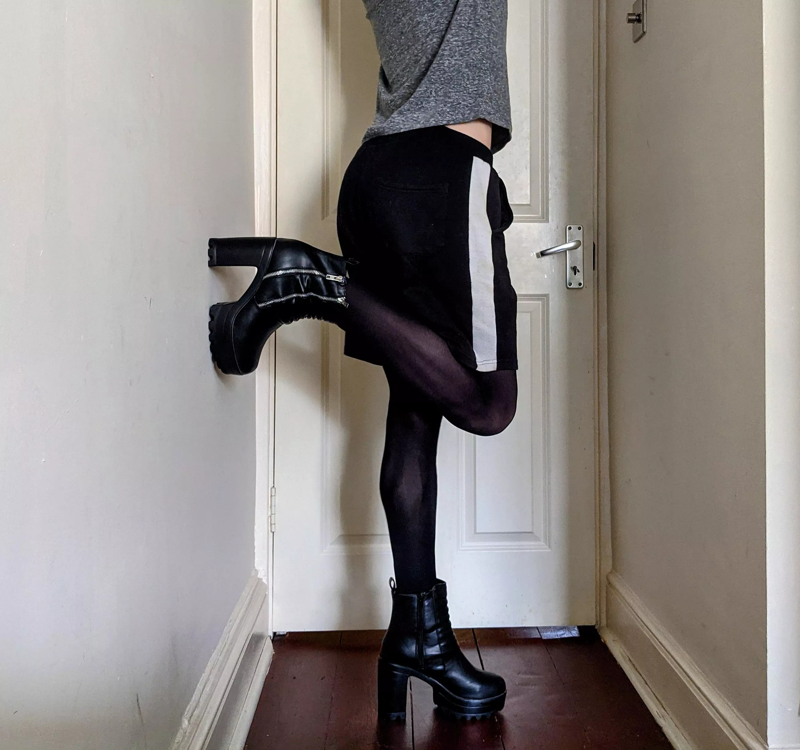 Normally prefer knee-high, but couldn't resist these