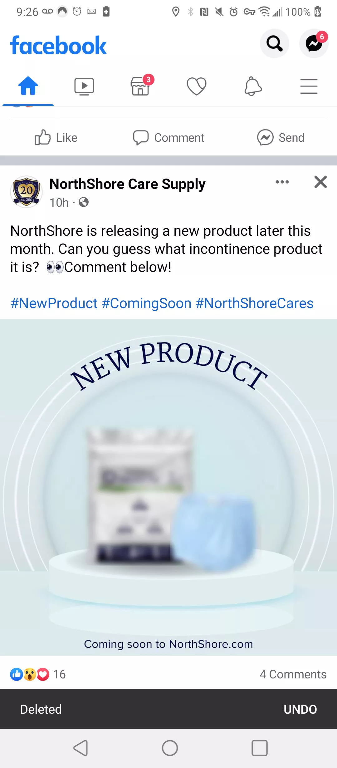 Northshore releasing new diaper soon. Any guesses what it might be?