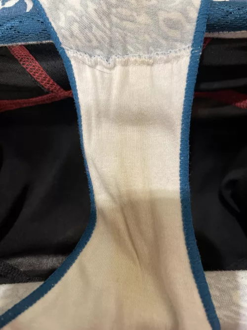 Not as dirty as I’d like them to be but went over to mother in laws last night and caught her bending over in these panties I pulled them to her knees and started banging her out she loved it. She gave me these to take home to “destroy” as she call