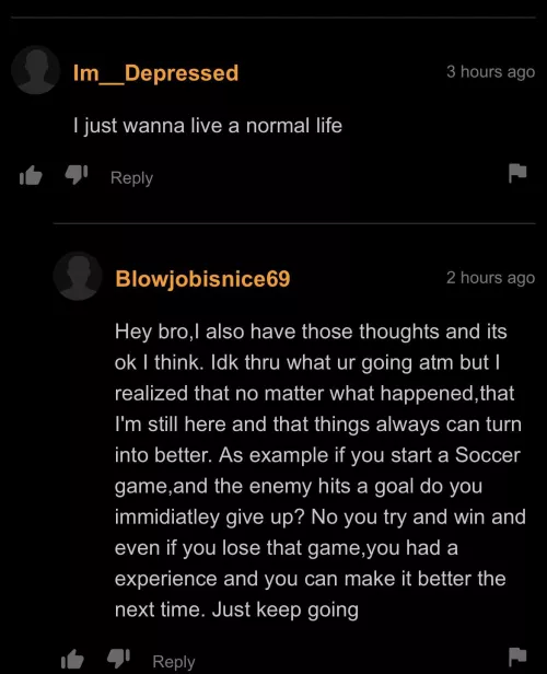 Not mine a friend sent this to me, wholesome lol