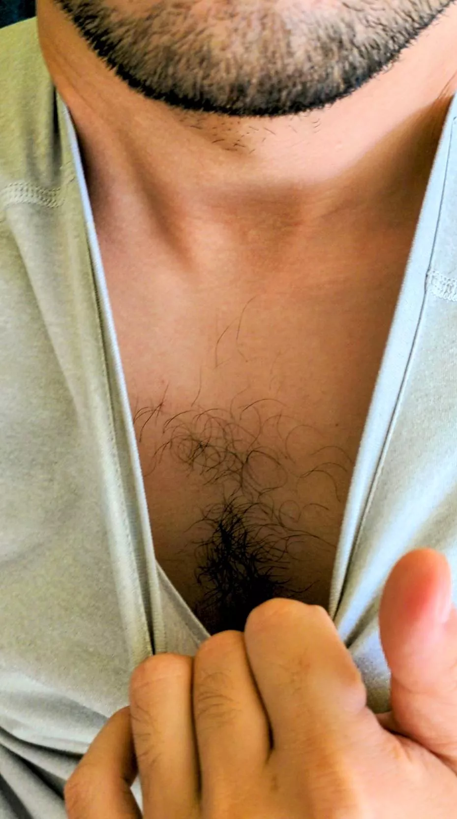 Not much hairy tho
