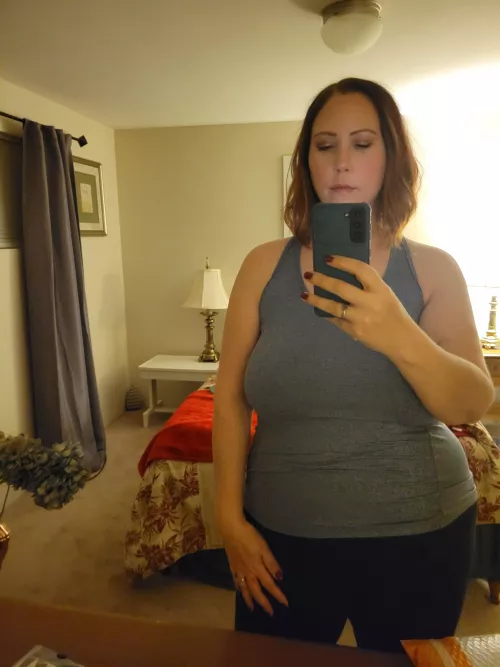 Not nipping out but definitely braless [44f] [oc]