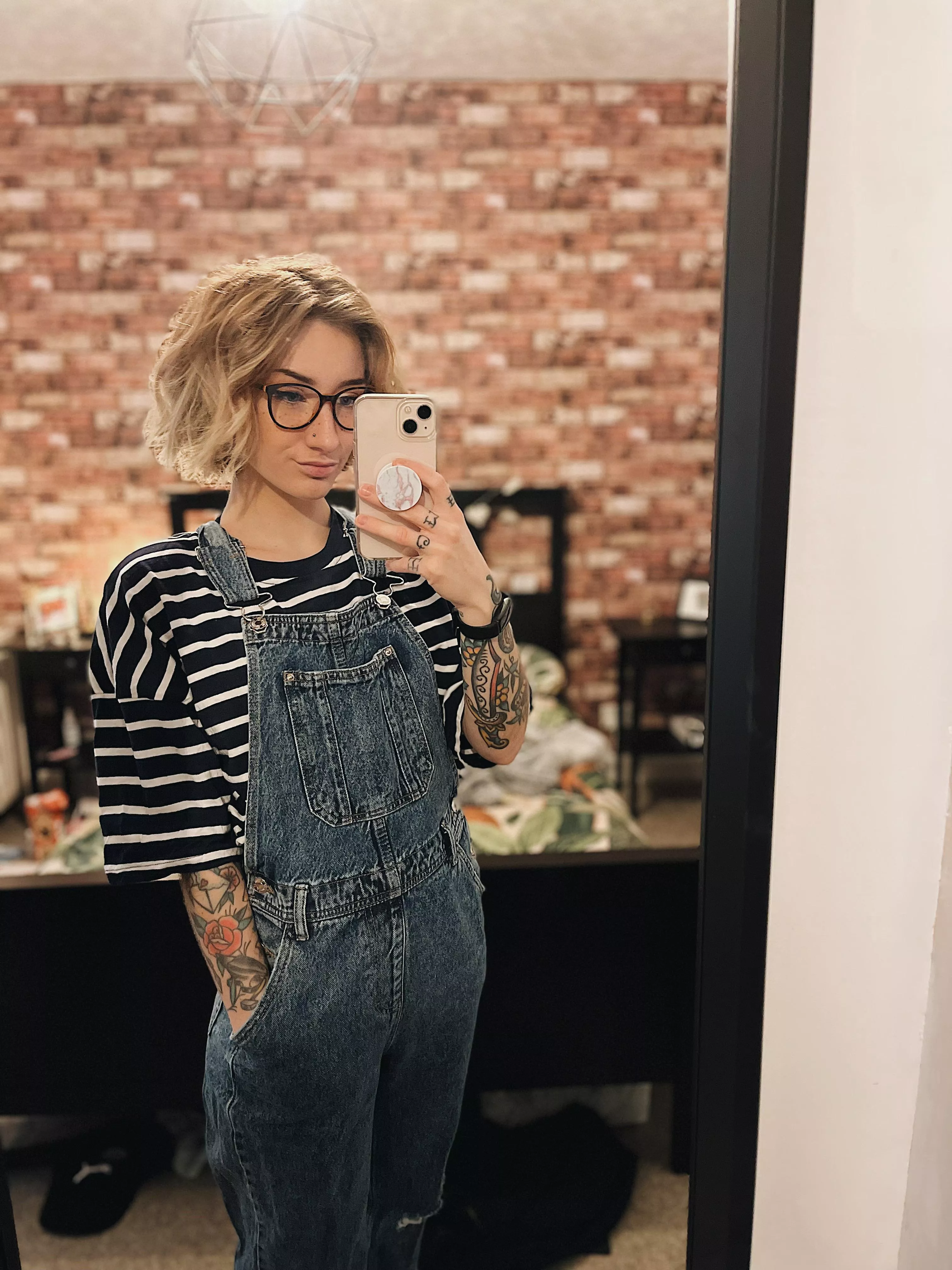 not nude but I felt cute today 🤭