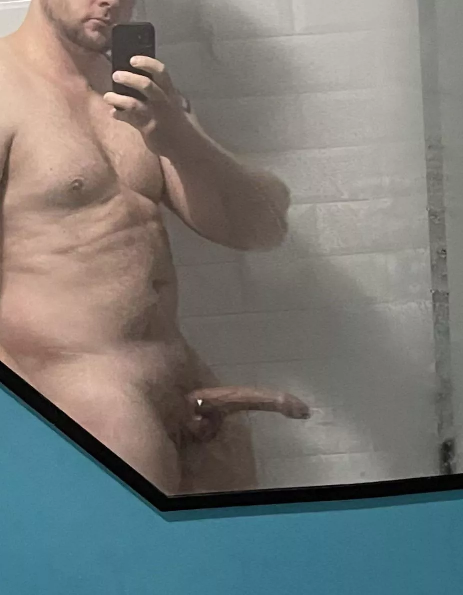 Not often I get a side on cock shot - what do you think?
