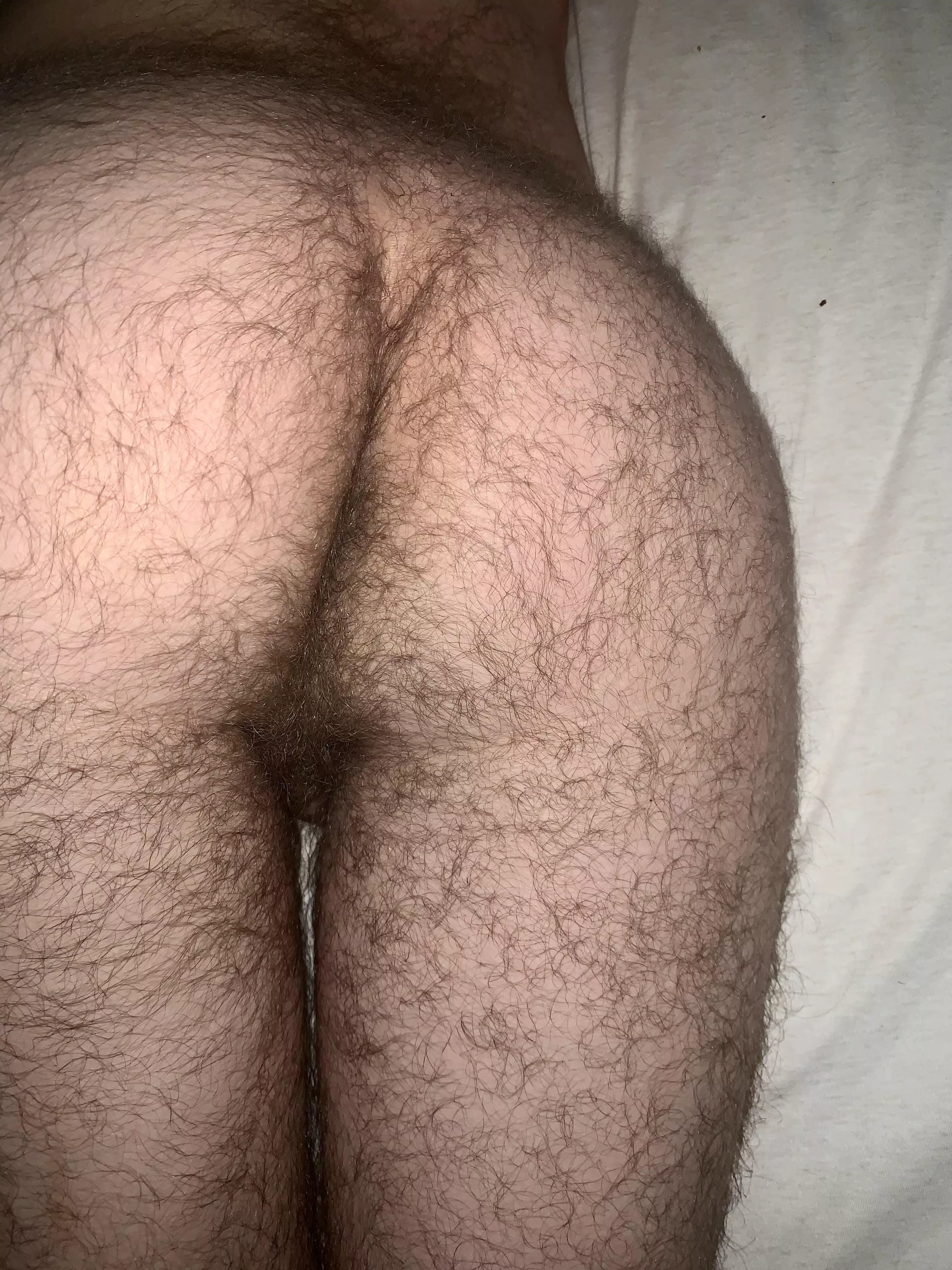 Not pictured: my hairy af taint