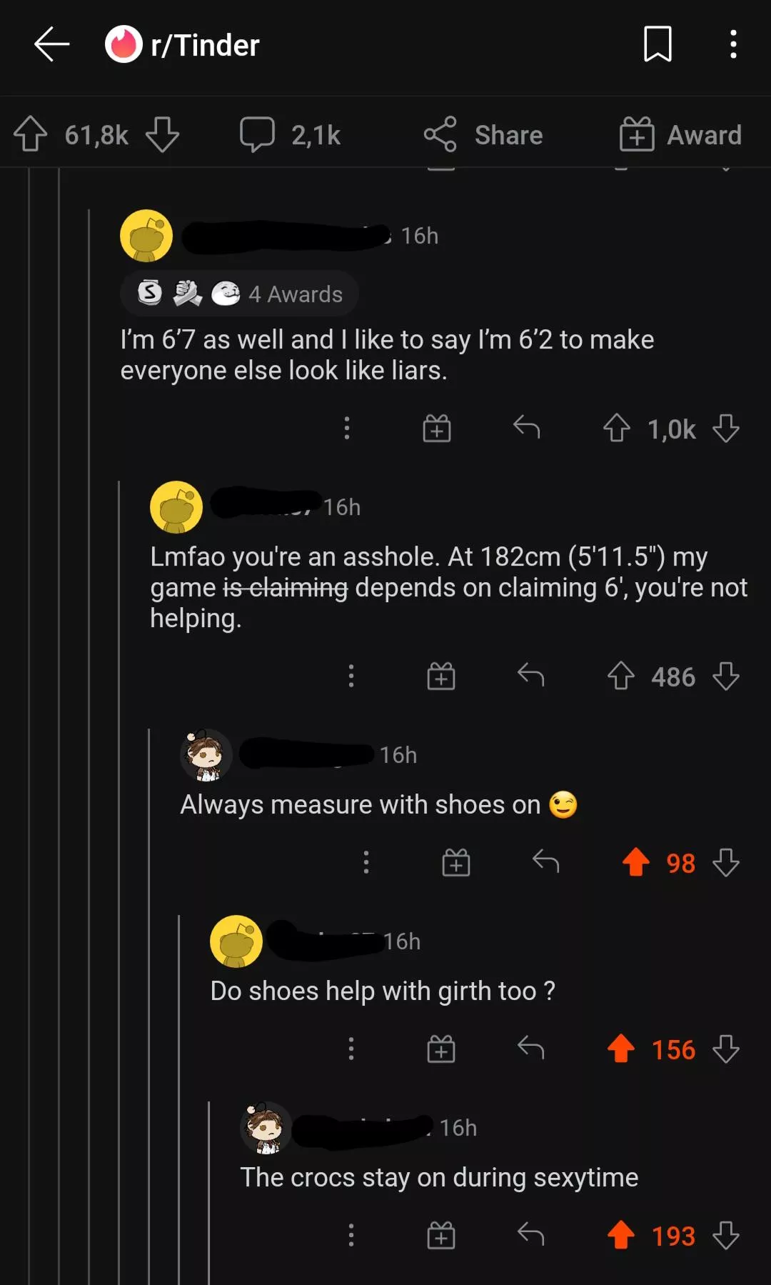 Not Pornhub Comments but still involves sexytime