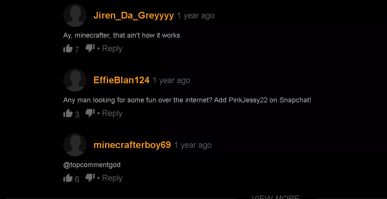 not the craziest, but I found it pretty funny.