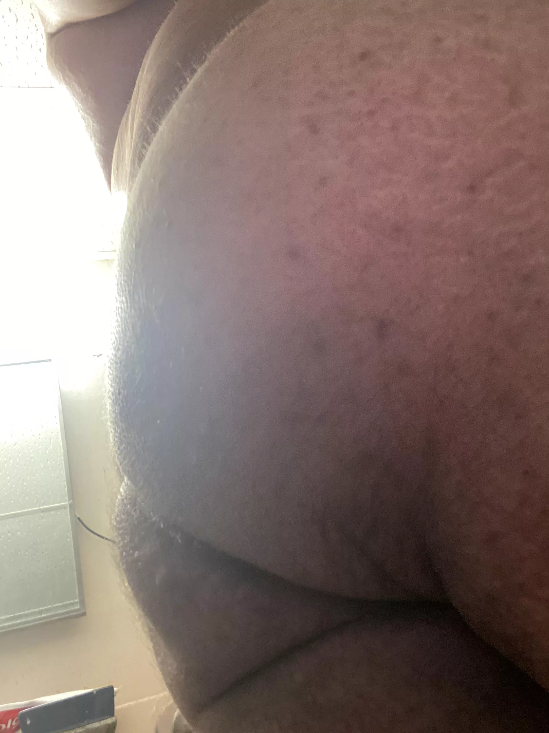 Not too hairy but somewhat hairy ? Lol