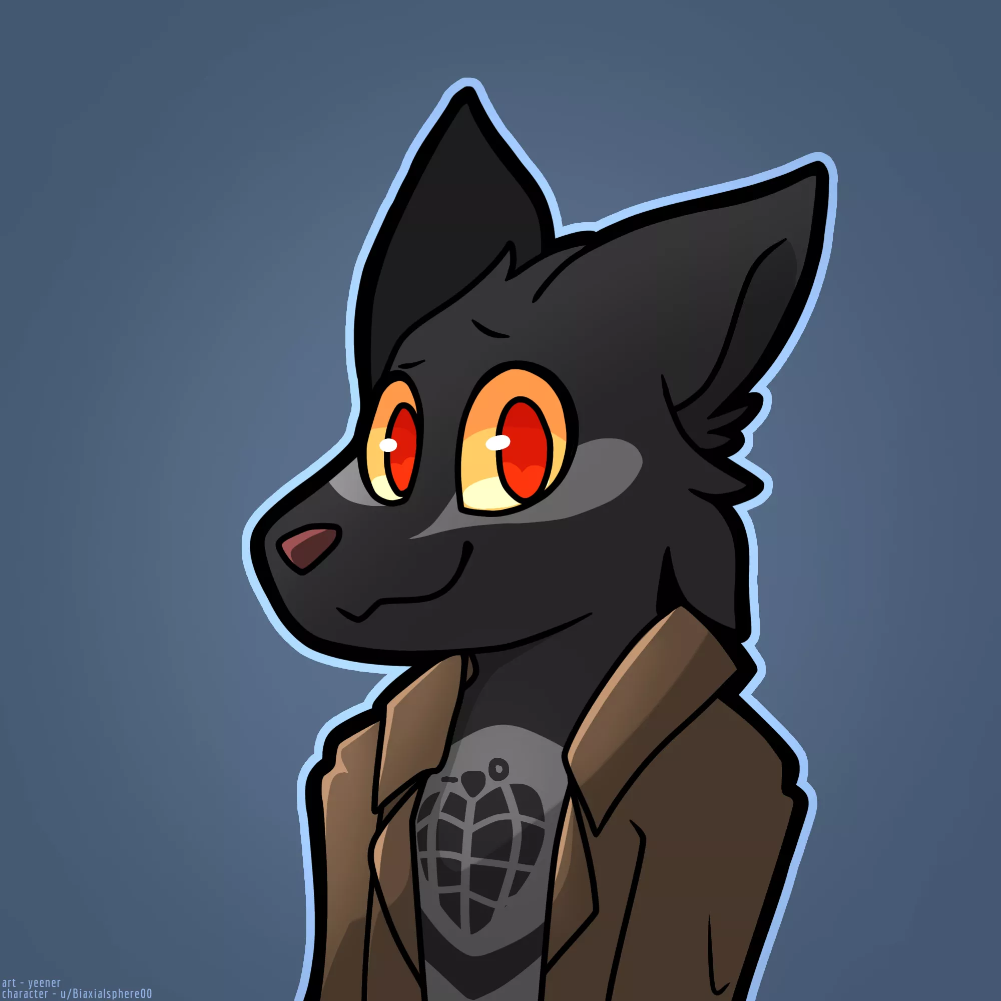 NotAFuwy drew this awesome version of my fursona Saint Jimmy!