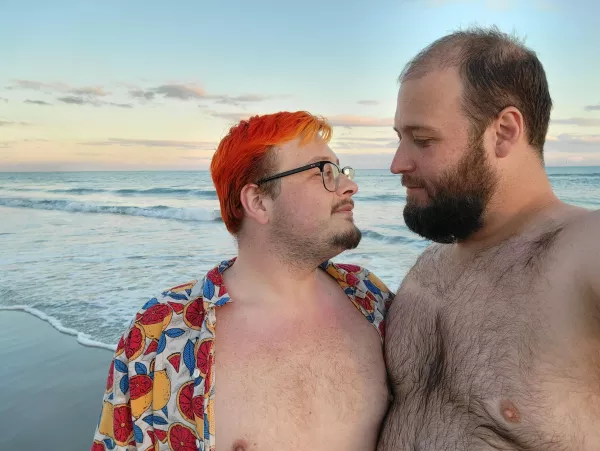 Nothing better than a week at the Beach with my Husband π
