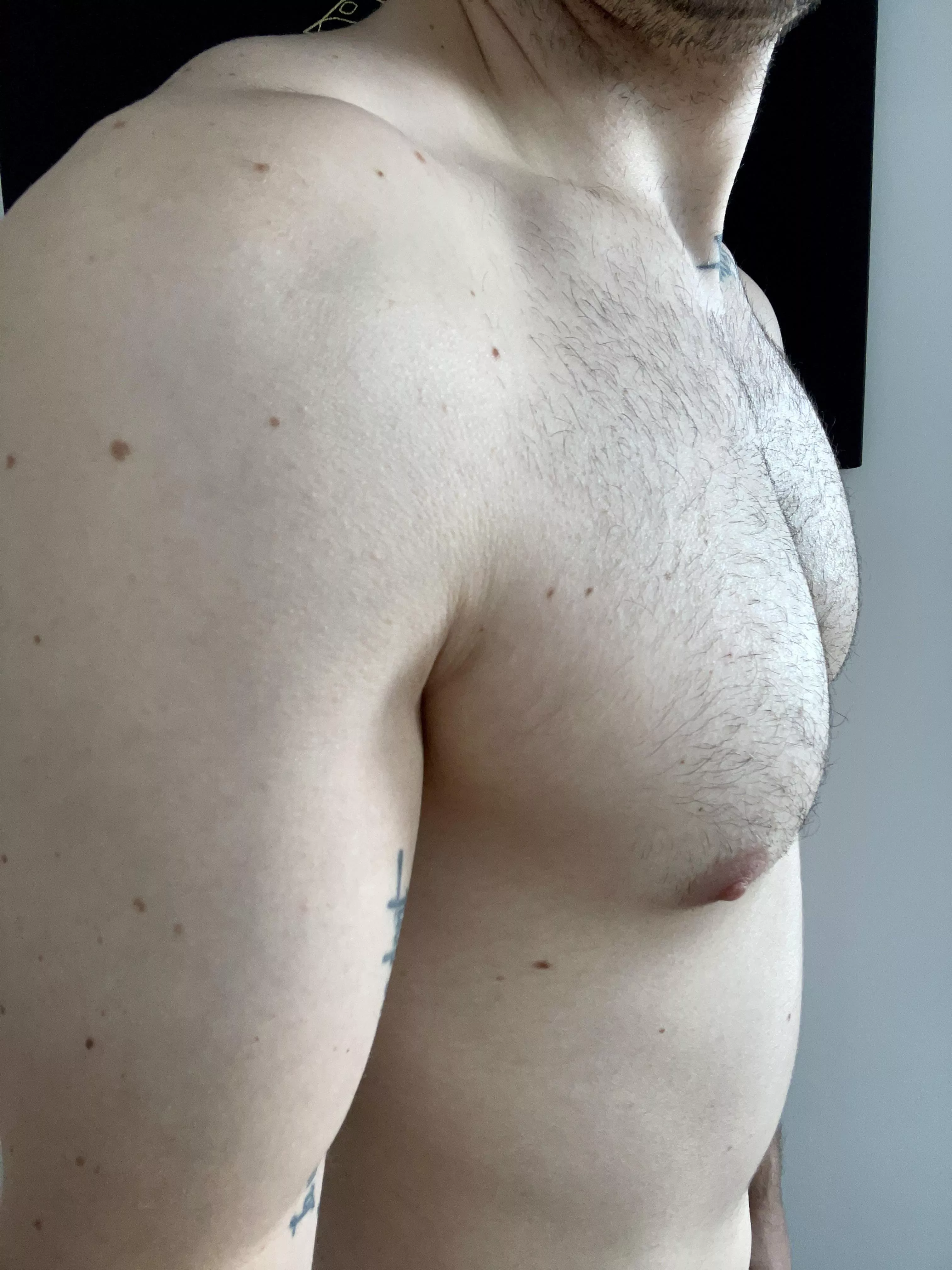 Nothing explicit this time…but still😈cum on my chest🤤 Nothing explicit this time…but still😈cum on my chest🤤