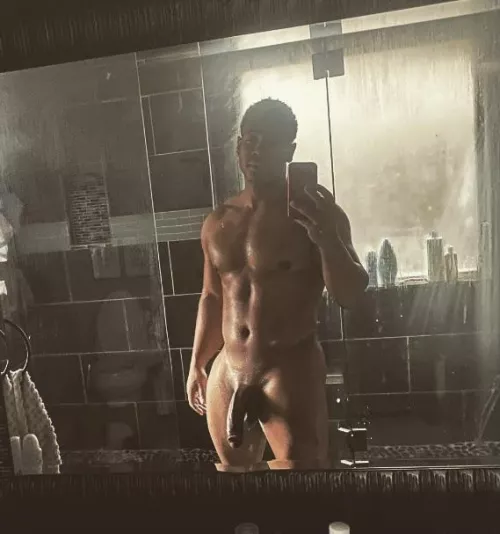 Nothing like a hot shower in the morning, just need some to join me.