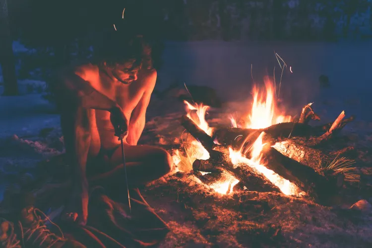 Nothing like a warm fire on a cold night