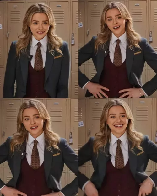 Nothing like jerking Chloë Grace Moretz while watching her movies