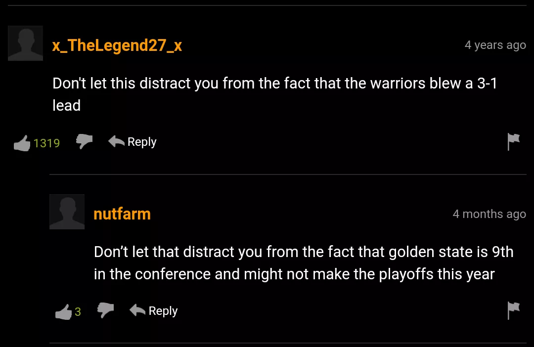 Nothing out of the ordinary. Just a pair of sport loving chads.