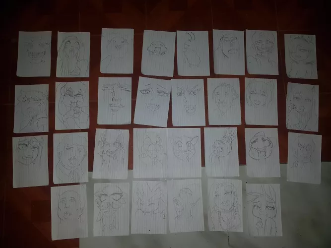 Nothing sus about these drawings, nothing at all