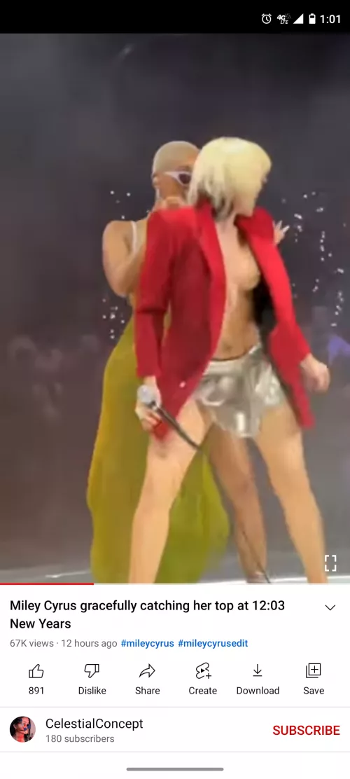 NSFW MILEY CYRUS SLIP