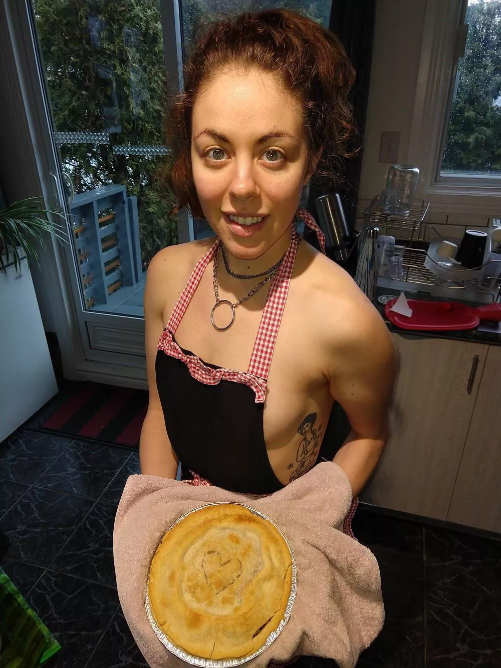 NSFW Whipping up some delicious treats! I have really come to love cooking in just my cute lil apron 👗